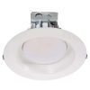 Recessed Lighting * | 200-Watt Equivalent 30-Watt 8 In. Dimmable White Integrated Led Recessed Canless Retrofit Trim 120-277V Cool White 99620 By Halco Lighting Technologies