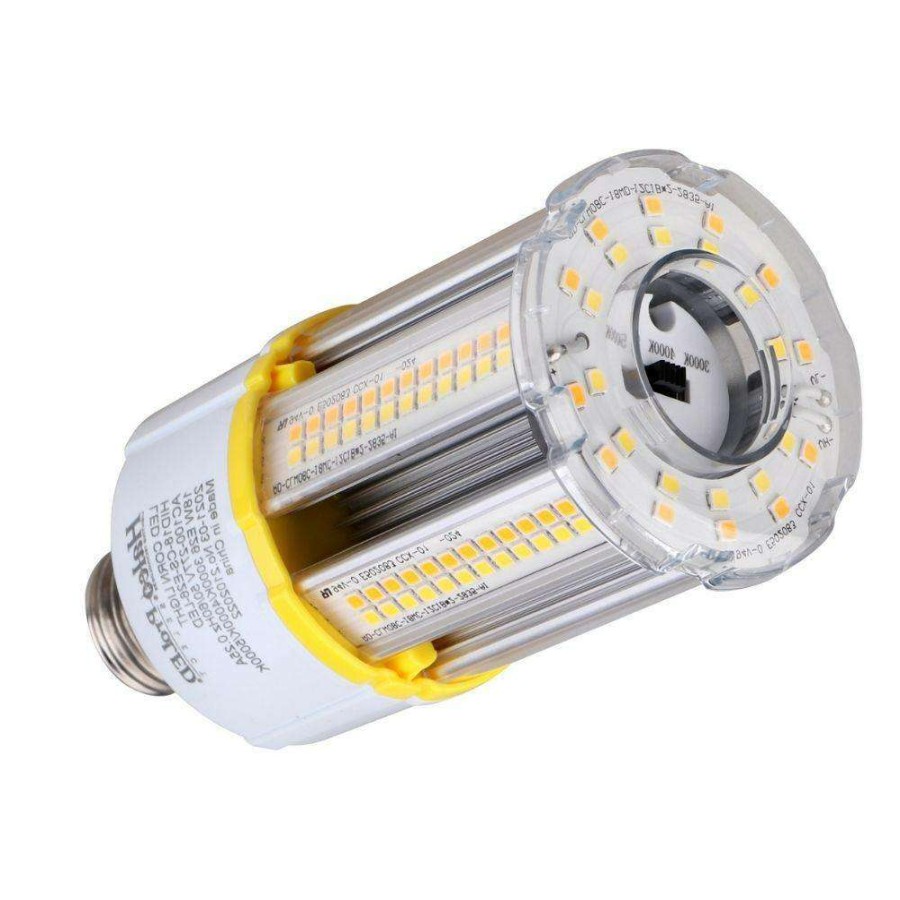 Light Bulbs * | 70-Watt Equivalent 12-Watt Corn Cob Ed17 Hid Led High Bay Bypass Light Bulb Med 120-277-Volt Selectable 300040005000K By Halco Lighting Technologies