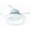 Recessed Lighting * | Proled 6 In. 100-Watt Equivalent Daylight 5000K Dimmable Cec Ja8 Integrated Led Retrofit White Recessed Trim Downlight By Halco Lighting Technologies