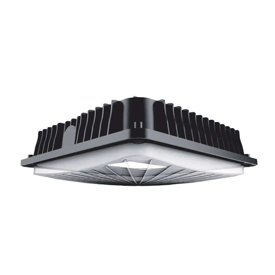 Outdoor Lighting * | 175-Watt Equivalent Integrated Led Bronze Water Resistant Ip65 Canopy Light By Halco Lighting Technologies