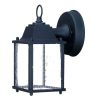 Outdoor Lighting * | Builder'S Choice Collection 1-Light Matte Black Outdoor Wall Lantern Sconce By Acclaim Lighting